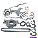 エンジンカバー シボレーのキャデラック用のタイミングチェーンキットカバーガスケットオイルポンプ08-09 Timing Chain Kit Cover Gasket Oil Pump for Cadillac for CHEVROLET 08-09