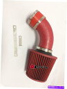 USエアインテーク インナーダクト 2005-2010ポンティアックG6 3.5 3.6 3.9 V6のすべての赤いコーティングされた空気吸気キット&フィルター ALL RED COATED Air Intake kit & Filter For 2005-2010 Pontiac G6 3.5 3.6 3.9 V6(2)