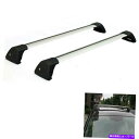 クロスバー ルーフラックレールには、ロックバイクカヤックスキースノーボード荷物とクロスバーがあります Roof Rack Rail Carries Cross Bar with Lock Bike Kayak Ski Snowboard Luggage