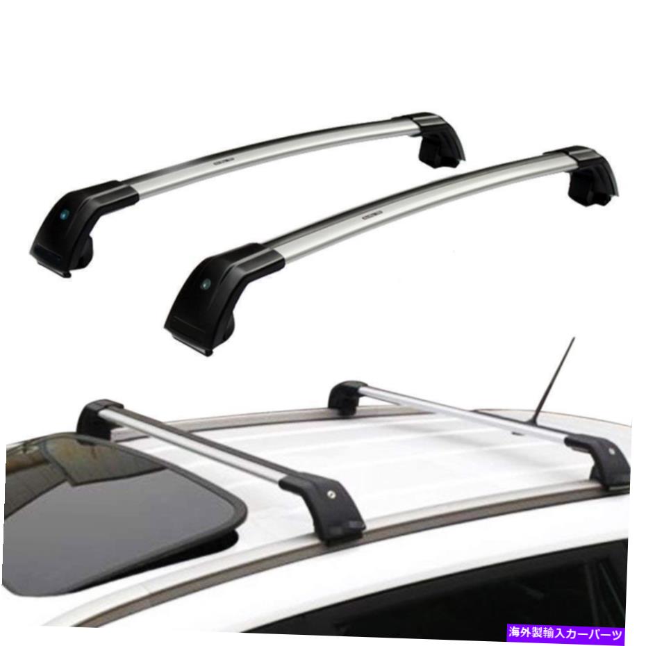 クロスバー 三菱アウトランダーに適した新しいルーフラッククロスバーセット13-19荷物ラック New Roof Rack Cross Bar Set Fit For Mitsubishi Outlander 13-19 Luggage Rack