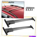 クロスバー フォードエスケープ2014-2019荷物キャリアアルミニウムのトップルーフラッククロスバー Top Roof Rack Cross Bars For Ford Escape 2014-2019 Luggage Carrier Aluminum(2)
