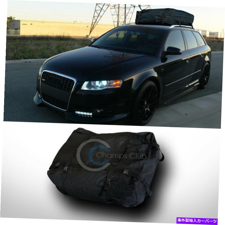 クロスバー 黒い防水屋根のトップクロスバーラック貨物輸送バッグカー/SUV/トラック/バンC04 Black Waterproof Roof Top Cross Bar Rack Cargo Carrier Bag Car/SUV/Truck/Van C04