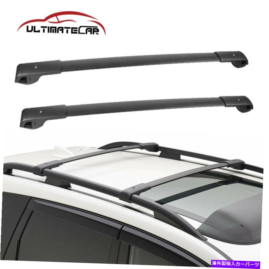 クロスバー 2xクロスバールーフラック貨物輸送業者14-19のスバルフォレスタークロストレックインプレッサ 2x Cross Bar Roof Rack Cargo Carrier For 14-19 Subaru Forester Crosstrek Impreza