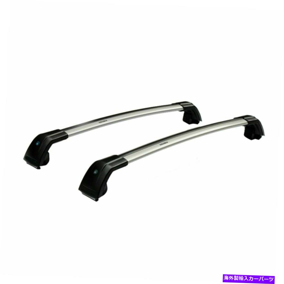 クロスバー Mitsubishi Outlander 2013- 2019ペア荷物ルーフラッククロスバーセットに適しています Fit For Mitsubishi Outlander 2013- 2019 Pair Luggage Roof Rack Cross Bar Set