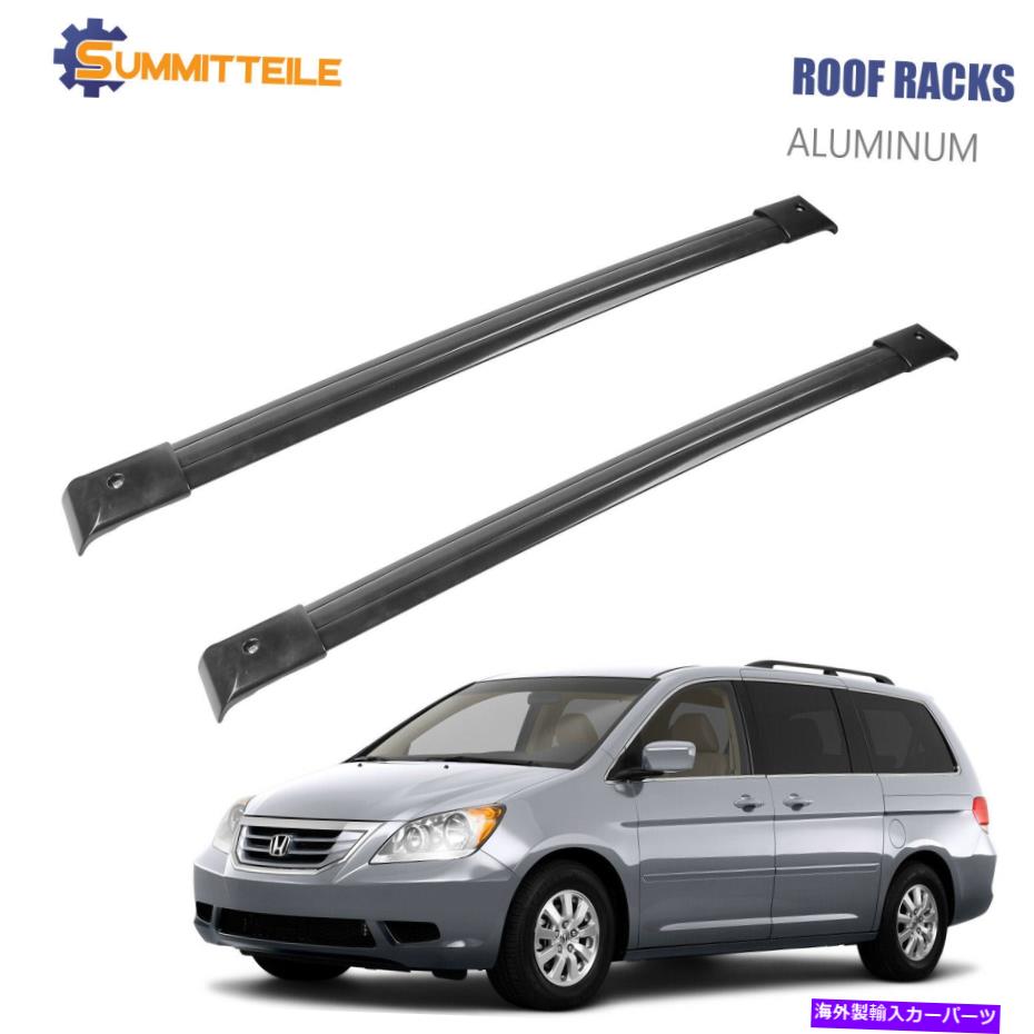 2PCS Roof Rack Luggage Carrier Cross Bars Upper For 2005-2010 Honda Odysseyカテゴリクロスバー状態新品メーカー車種発送詳細全国一律 送料無料 （※北海道、沖縄、離島は省く）商品詳細輸入商品の為、英語表記となります。Condition: NewMaterial: Aluminum AlloyType: Roof RackFeatures: Adjustable, Anti-theft Lock, WaterproofColor: BlackManufacturer Part Number: M35012SUPC: Does not applyEAN: Does not applyPlacement on Vehicle: RoofFitment Type: Direct ReplacementNumber of Pieces: 2Custom Bundle: NoWeight Capacity: 75KGSBrand: MOSTPLUSManufacturer Warranty: 1 YearFront Length: 43.9 inchRear Length: 43.11 inch 条件：新品材料：アルミニウム合金タイプ：ルーフラック機能：調整可能、盗難防止ロック、防水色：黒メーカーの部品番号：M35012SUPC：適用されませんEAN：適用されません車両への配置：屋根装備タイプ：直接交換ピース数：2カスタムバンドル：いいえ重量容量：75kgブランド：MostPlusメーカー保証：1年フロントの長さ：43.9インチリアの長さ：43.11インチ《ご注文前にご確認ください》■海外輸入品の為、NC・NRでお願い致します。■取り付け説明書は基本的に付属しておりません。お取付に関しましては専門の業者様とご相談お願いいたします。■通常2〜4週間でのお届けを予定をしておりますが、天候、通関、国際事情により輸送便の遅延が発生する可能性や、仕入・輸送費高騰や通関診査追加等による価格のご相談の可能性もございますことご了承いただいております。■海外メーカーの注文状況次第では在庫切れの場合もございます。その場合は弊社都合にてキャンセルとなります。■配送遅延、商品違い等によってお客様に追加料金が発生した場合や取付け時に必要な加工費や追加部品等の、商品代金以外の弊社へのご請求には一切応じかねます。■弊社は海外パーツの輸入販売業のため、製品のお取り付けや加工についてのサポートは行っておりません。専門店様と解決をお願いしております。■大型商品に関しましては、配送会社の規定により個人宅への配送が困難な場合がございます。その場合は、会社や倉庫、最寄りの営業所での受け取りをお願いする場合がございます。■輸入消費税が追加課税される場合もございます。その場合はお客様側で輸入業者へ輸入消費税のお支払いのご負担をお願いする場合がございます。■商品説明文中に英語にて”保証”関する記載があっても適応はされませんのでご了承ください。■海外倉庫から到着した製品を、再度国内で検品を行い、日本郵便または佐川急便にて発送となります。■初期不良の場合は商品到着後7日以内にご連絡下さいませ。■輸入商品のためイメージ違いやご注文間違い当のお客様都合ご返品はお断りをさせていただいておりますが、弊社条件を満たしている場合はご購入金額の30％の手数料を頂いた場合に限りご返品をお受けできる場合もございます。(ご注文と同時に商品のお取り寄せが開始するため)（30％の内訳は、海外返送費用・関税・消費全負担分となります）■USパーツの輸入代行も行っておりますので、ショップに掲載されていない商品でもお探しする事が可能です。お気軽にお問い合わせ下さいませ。[輸入お取り寄せ品においてのご返品制度・保証制度等、弊社販売条件ページに詳細の記載がございますのでご覧くださいませ]&nbsp;