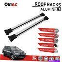 クロスバー トヨタRAV4 2013-2018用のルーフラッククロスバー荷物キャリアシルバー Roof Rack Cross Bars Luggage Carrier Silver for Toyota RAV4 2013-2018
