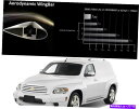 クロスバー シボレーHHR 2005-2011ルーフラッククロスバーキャリアレールブラックセット Fits Chevrolet HHR 2005-2011 Roof Racks Cross Bars Carrier Rails Black Set(2)
