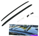 クロスバー 2016-2021ホンダパイロットループラッククロスバーサイドレールレールバーブラック For 2016-2021 Honda Pilot Roof Rack Cross Bars Side Rail Rails Bar Black