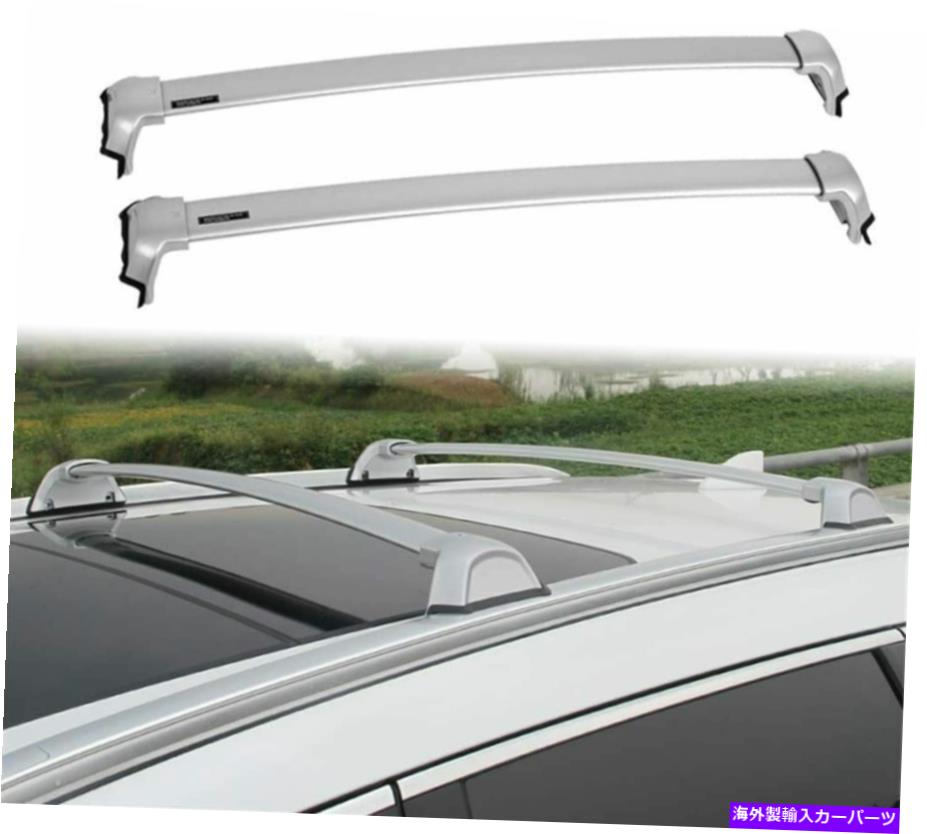 С 2PCSߥ˥롼ե졼åССեåȥۥCRV CR-V 2017-2021 2Pcs Aluminum Roof Rail Rack Cross Bar Crossbar Fit for Honda CRV CR-V 2017-2021