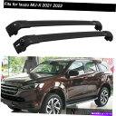 クロスバー Isuzu Mu-X 2021 2022 Crossbars Crossbar Cargoキャリアロック可能 Fits for Isuzu MU-X 2021 2022 Crossbars Cross bar Cargo Carrier Lockable(2)