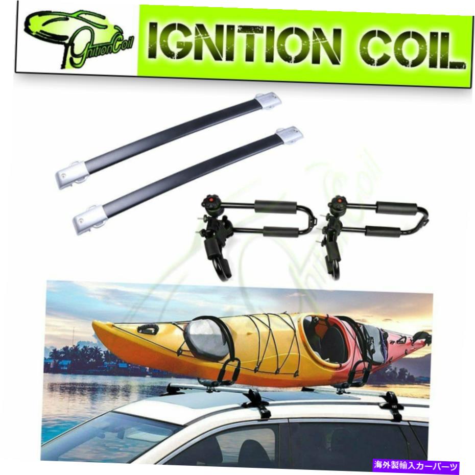 クロスバー 2010年から2019年のルーフラック貨物レクサスGX460荷物クロスバー + 2xラックカヤック Roof Rack Cargo For 2010-2019 LEXUS GX460 Luggage CrossBar + 2x rack kayak