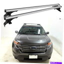 クロスバー カートップルーフラッククロスバー荷物キャリアアルミニウムフォードフュージョン2006-2020 Car Top Roof Rack Cross Bar Luggage Carrier Aluminum For Ford Fusion 2006-2020