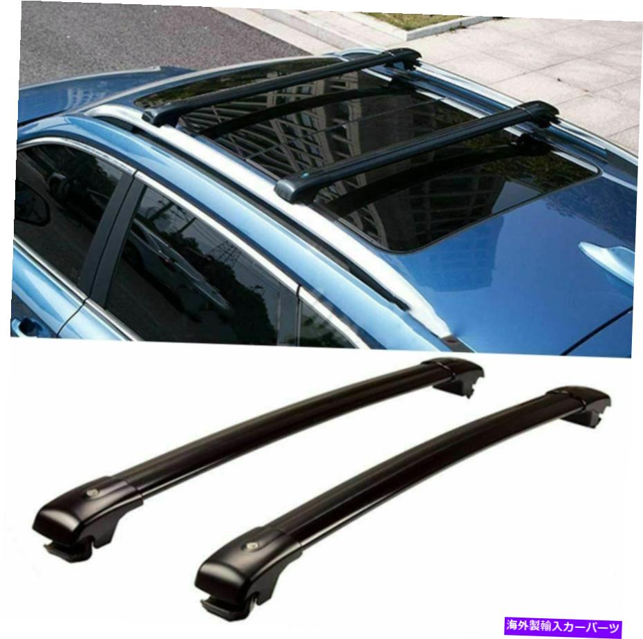 クロスバー 2PCSルーフレールラックキャリアクロスバークロスバーフィット2012-2016マツダCX-5 CX5 2Pcs Roof Rail Rack Carrier Cross Bar Crossbar Fits for 2012-2016 Mazda CX-5 CX5