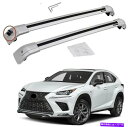 クロスバー 2PCSルーフレールラッククロスバークロスバーフィットレクサスNX NX200 NX300H 2015-2021 2Pcs Roof Rail Ra...