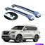 С 2PCޥ2017-2021åǽʥ롼ե졼åССŬƤޤ 2Pcs Fit for Nissan Armada 2017-2021 Lockable Roof Rail Rack Cross Bar Crossbar