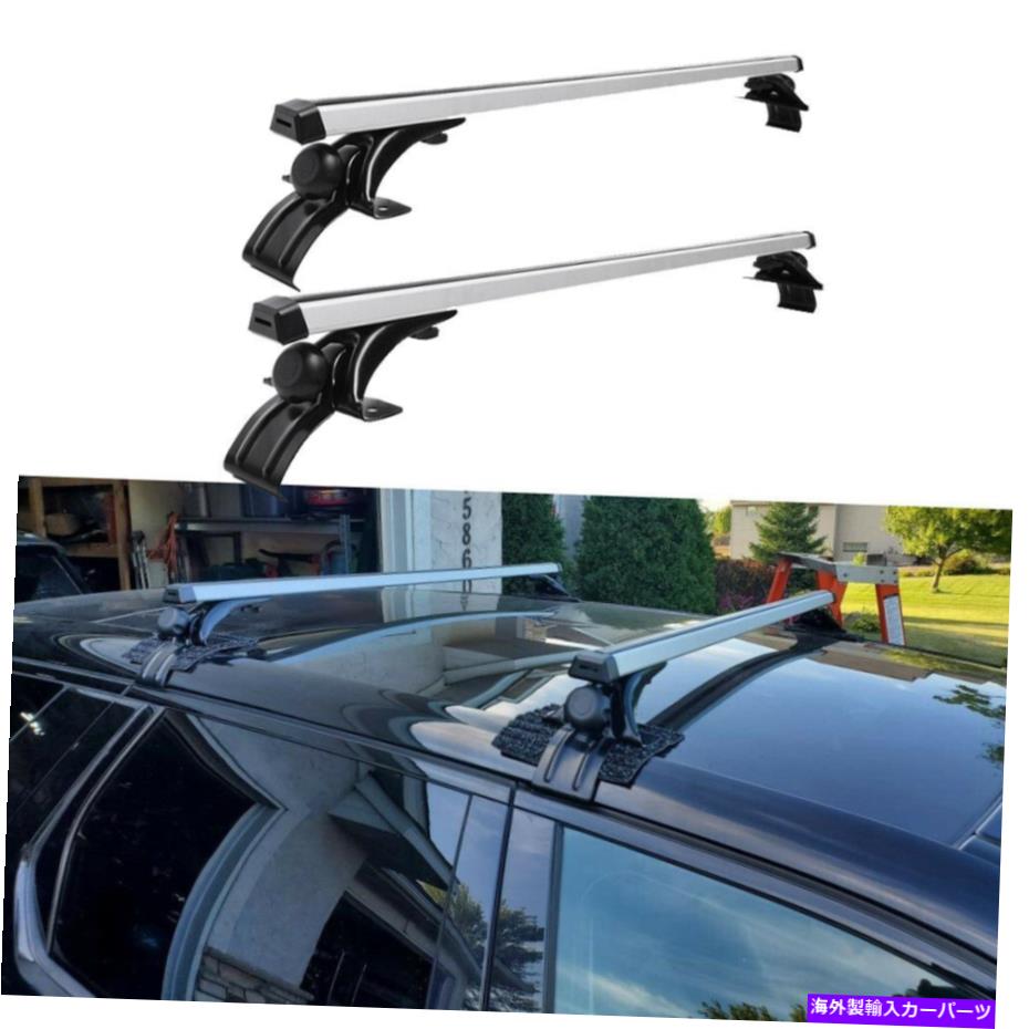 クロスバー ランドローバーディスカバリースポーツルーフラッククロスバーシルバーラゲッジカーゴキャリア向け For Land Rover Discovery Sport Roof Rack Cross Bar Silver Luggage Cargo Carrier