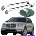 クロスバー シルバークロスバークロスバールーフレールラックリンカーンコルセア2019 2020に適しています Silver Crossbars Cross Bars Roof Rail Racks Fits for Lincoln Corsair 2019 2020(2)