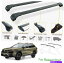 С Х륢ȥХåͥ2020-2022롼եåС졼֥åå Fits Subaru Outback Wilderness 2020-2022 Roof Racks Cross Bars Rails Black Set