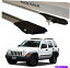 С Jeep LibertyKJ2002-2007롼եåСʪȼԥСå For JEEP Liberty (KJ) 2002-2007 Roof Rack Cross Bars Cargo Carrier Silver Set