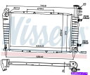 Radiator Radiator-Auto Trans Nissens 62064は1986 Ford Taurusに適合します Radiator-Auto ...