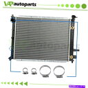 Radiator 1998年から2003年のアルミニウムラジエーター4PCSオイルホースクランプRAD2140を備えたフォードエスコート Aluminum Ra...