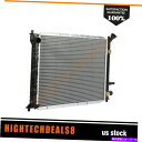 Radiator 98-03フォードエスコート2.0L L4の新しい交換用アルミニウムラジエーターDPI2140に適合する New Replacement Al...