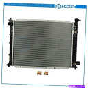 Radiator 1991年から1996年のアルミニウムラジエーターフォードエスコート1.8L 1997-1999水銀トレーサー2.0L Aluminum Ra...