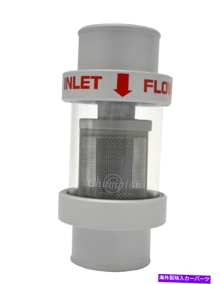 Radiator サプライチャンピオンホワイトインラインクーラント1 1/2 "フィルター#CCHF 1 1/2 Supply Cha..