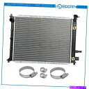 Radiator 1998年から2003年のラジエーターユニバーサルオイルホースクランプキットCU2140付きフォードエスコート Radiator For 19...