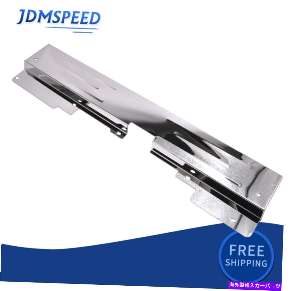 Radiator 1978-1988 G-Bodyのミラーステンレス鋼ビーズロールラジエーターサポート Mirror Stainless S..