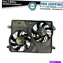 Radiator ダッジクライスラーチャージャーマグナムのラジエーターデュアル冷却ファンとモーターアセンブリ300 Radiator Dual Cooling ...