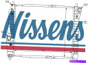 Radiator Daewoo Kalos(2003)1.4などのNissens Coolant Radiator 61635 Nissens Coolant Radiator 61635 for DAEWOO KALOS (2003) 1.4 etc(2)