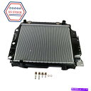 Radiator ジープラングラーアイランドレネゲード2.5 L4 4.0 4.2 L6 1682 1987-06の新しいラジエーター NEW Radiator...