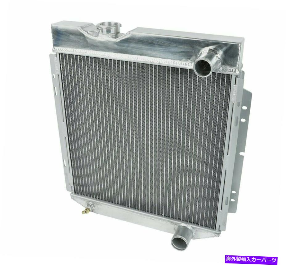 Radiator 1960-1966フォードマスタングファルコンコメットMT 3列アルミニウム冷却ラジエーター For 1960-1966 Ford Mustang Falcon Comet MT 3 Row Aluminum Cooling Radiator