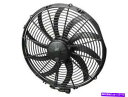Radiator SPAL 16 "ストレートブレード媒体プロファイル冷却ファン / 12Vプーラー1604CFM 30101516 SPAL 16" Straight Blade Medium Profile Cooling Fan / 12V Puller 1604CFM 30101516