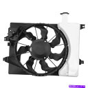 Radiator ラジエーターACコンデンサー冷却ファン2014-17 Hyundai Elantra 2015-18 Kia Forte Radiator AC Condenser Cooling Fan For 2014-17 Hyundai Elantra 2015-18 Kia Forte(2)