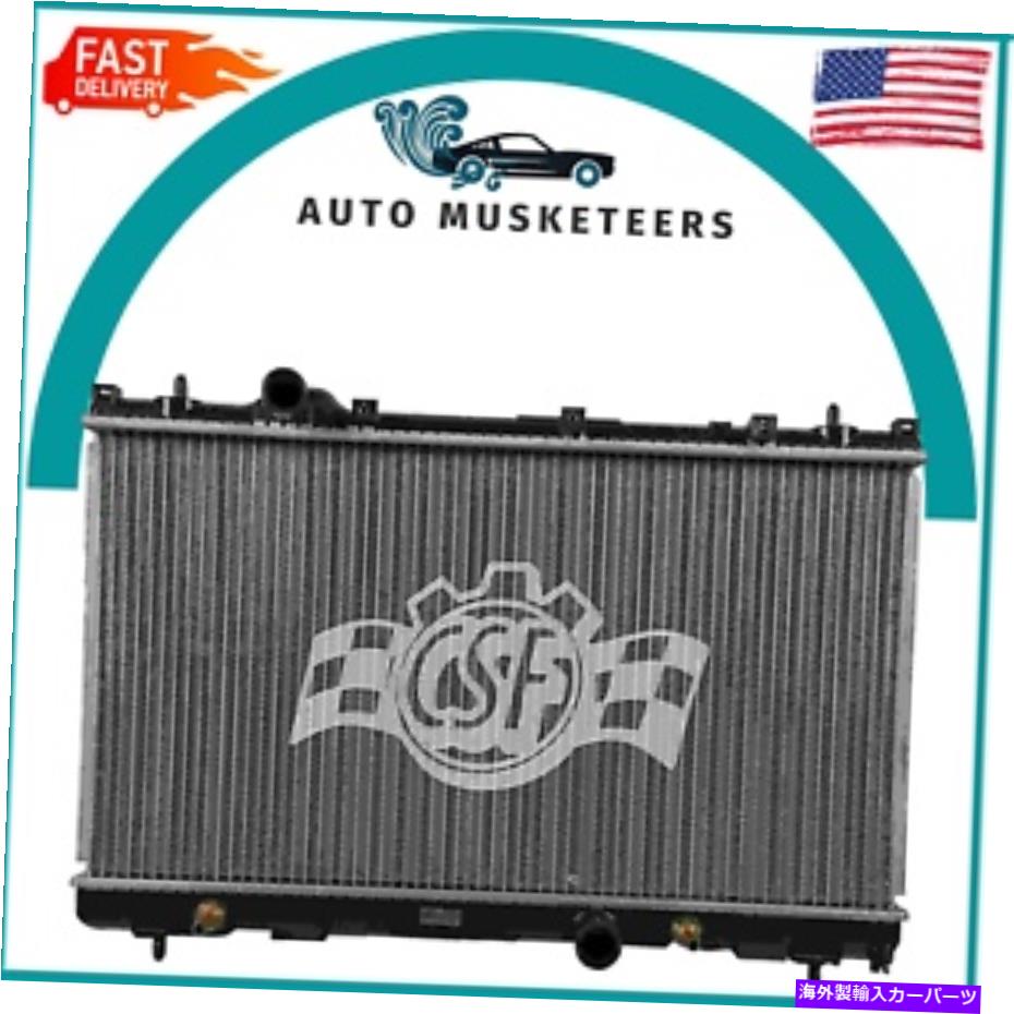 Radiator ラジエーター-1列プラスチックタンクアルミニウムコアCSF 3180 for Chrysler Dodge Plymouth Radiator-1 Row Plastic Tank Aluminum Core CSF 3180 For Chrysler Dodge Plymouth