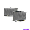 Radiator Mishimoto R886-AT OE交換ラジエーターはHonda Civic/CRX 1988-1991 DPI 886に適合します Mishimoto R886-AT OE Replacement Radiator Fits Honda Civic/CRX 1988-1991 DPI 886(2)