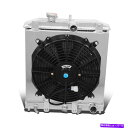 Radiator 94-00の場合、EG/EH/EJ/EM/DCアルミニウム2列レーシングラジエーター+冷却ファンシュラウド For 94-00 EG/EH/E...