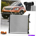 Radiator 09-11ボレゴ3.8L DPI-13072のフルアルミニウムコアスタイル冷却ラジエーター Full Aluminum Core OE Style Cooling Radiator for 09-11 Borrego 3.8L DPI-13072(2)