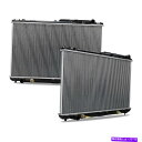Radiator ミシモトR1746-ATプラスチックエンドタンクラジエーターは、Lexus ES300 1994-1996に適合します Mishimoto R...