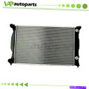 Radiator 交換用の真新しいラジエーターフィット2003 2004 2005-2006アウディA4 1.8Lフィット2556 Replacement Br...