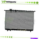 Radiator アルミニウムラジエーターに適合します2001ヒュンダイXG300 3.0L 2584高速送料 Aluminum Radiator Fits 2...