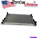Radiator 2005年から2007年のアルミニウムラジエーターDodge Grand Caravan Chrysler Town&Country 2795...