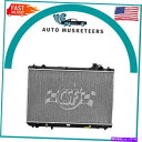 Radiator Radiator-1 RowプラスチックタンクアルミニウムコアCSF 2804 FITS 02-03 LEXUS RX300 Radiator...