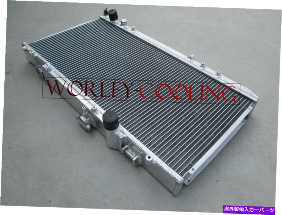 エンジンカバー トヨタセリカGT4 ST185 3S-GTE 1990-1994マニュアル91 92 93のアルミニウムラジエーター Aluminum radiator for TOYOTA CELICA GT4 ST185 3S-GTE 1990-1994 manual 91 92 93