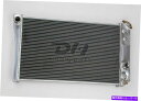 エンジンカバー 82-02シボレーS10/ブレザー84-90コルベットV8 3列のパフォーマンスアルミニウムラジエーター For 82-02 Chevy S10/Blazer 84-90 Corvette V8 3 Row Performance Aluminum Radiator(2)
