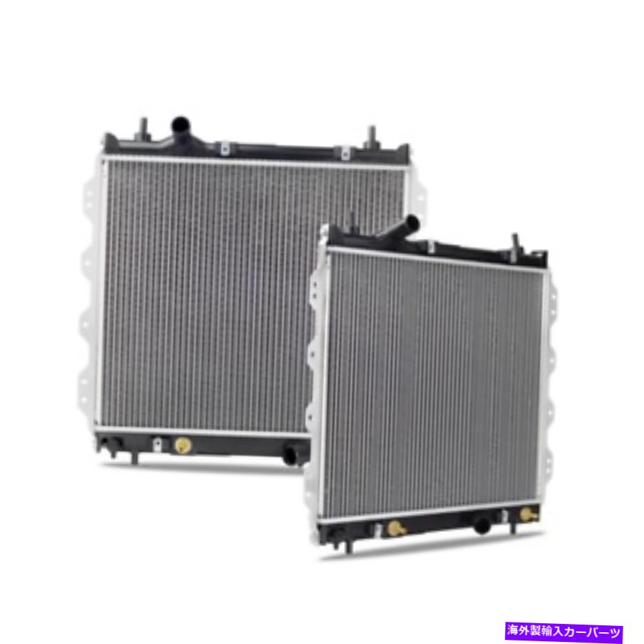 エンジンカバー 01-02クライスラーPTクルーザーのミシモト1列アルミニウムラジエーター Mishimoto 1-Row Aluminum Radiator for 01-02 Chrysler PT Cruiser