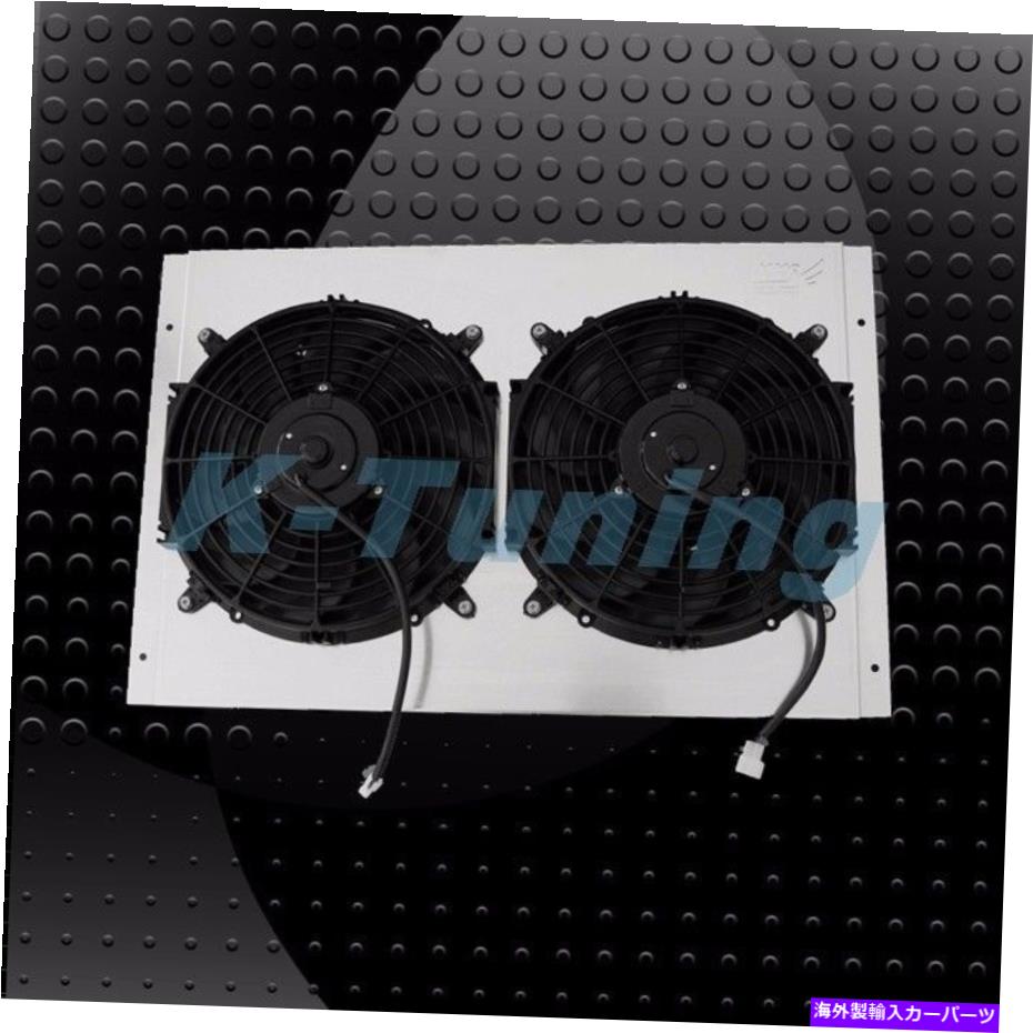 エンジンカバー アルミニウムラジエーターファンシュラウド68-74ダッジクライスラーモーパーカースモールブロック12 