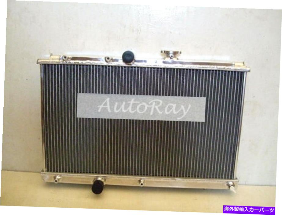 エンジンカバー トヨタカローラAE101 1.6 1.8マニュアル92 93 94 95 96 97 98のアルミニウムラジエーター Aluminum Radiator for Toyota Corolla AE101 1.6 1.8 Manual 92 93 94 95 96 97 98